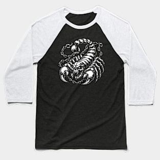 SCORPION SKULL Baseball T-Shirt